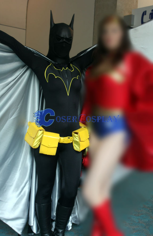 Black Batman Zentai Halloween Costume